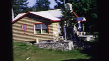 Camden New Jersey USA (1964): Login Cabin In The Middle Of The Woods