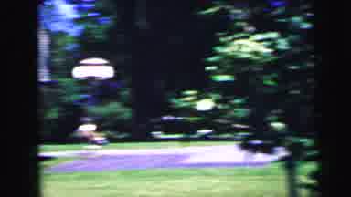 Camden New Jersey USA (1964): Woman Outside Walking In Deserted Area