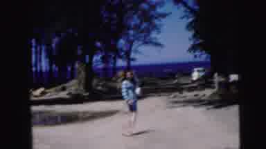 Camden New Jersey USA (1964): A Day At The Beach With Family Near Pier