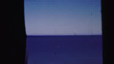 Camden New Jersey USA (1964): Panoramic View Of The Vast Blue Waters Of The Ocean