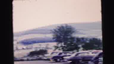 Camden New Jersey USA (1964): Local Car Show Parking Area