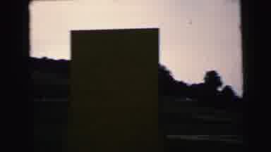 Camden New Jersey USA (1964): Small Town Is Filmed With A Train Tracks And A