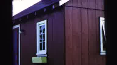 Camden New Jersey USA (1964): Side Of Bungalow House With Two Windows