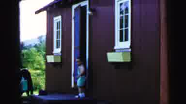 Camden New Jersey USA (1964): A Family In The Country Outside Decades Ago Old