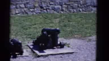 Charlestown North Carolina (1964): View Of Cannons And Panning Up To People
