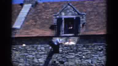 Charlestown North Carolina (1964): A Spanning View Of The Roof Of A Stone Building
