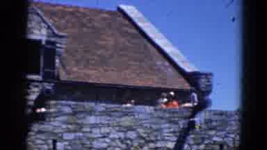 Charlestown North Carolina (1964): Tourists At An Old Fort With Ancient Cannons