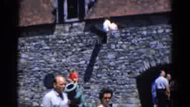 Charlestown North Carolina (1964): People Touring Castle