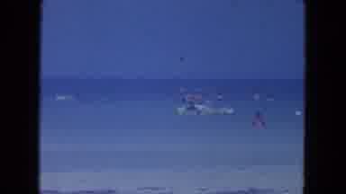 Clearwater Florida (1964): Children Adults And Family At The Beach Swimming