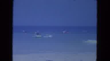 Clearwater Florida (1964): Women Attempts To Lay On A Float But Is Then Knock Over