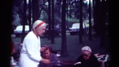Cleveland Ohio (1964): Many Of The Family Members Are Sitting And Eating In The