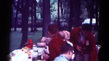 Cleveland Ohio (1964): A Family Is Having A Cookout Out At The Local Park