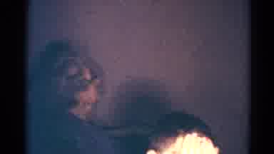 Cleveland Ohio (1964): Boy Covering His Eyes From The Bright Light Of The Camera