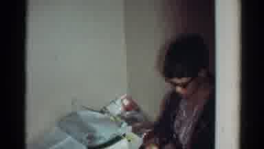 Cleveland Ohio (1964): A Kid Is Playing With His New Racetrack And Car He Got For