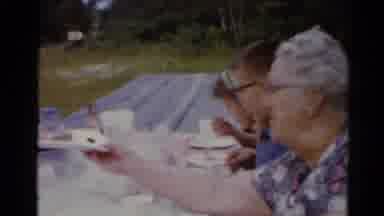 Elkhart Illinois USA (1964): They All Look At The Whale Pool And Put Food On It