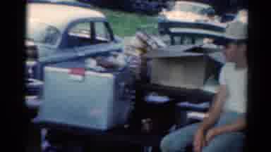 Elkhart Illinois USA (1964): The People Are Came For Vacation They Bought Every
