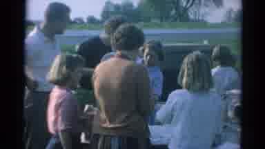 Elkhart Illinois USA (1964): London Queen's Palace Marching Royal Guards England