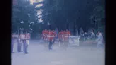 Elkhart Illinois USA (1964): Antique Footage Of The Changing Of The Guard At