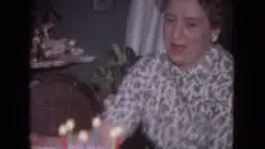 Evanston Illinois (1964): Singing Happy Birthday With Cake