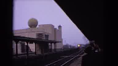 Evanston Illinois (1964): People Anxiously Awaiting The Train For Transportation