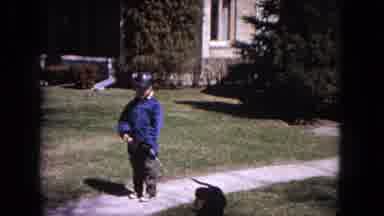 Evanston Illinois (1964): My Puppy & I