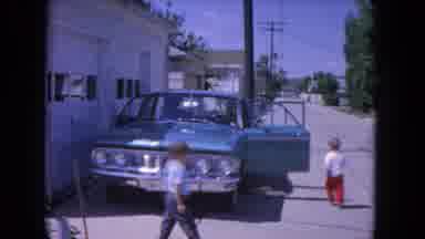 Evanston Illinois (1964): Traveling To A Small Garden In Parents Car To Get Fresh