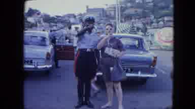 Grenada (1964): Police Officer Gives Directions