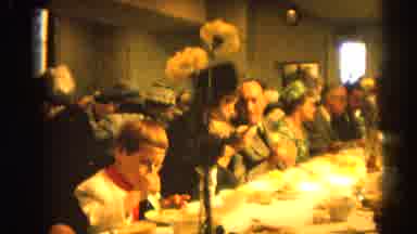 Harvard Illinois USA (1964): Old Fashion Video Of White Old People At A Church