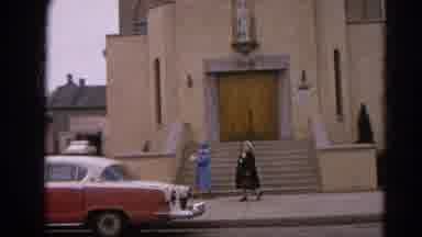 Harvard Illinois USA (1964): Nuns And A Church