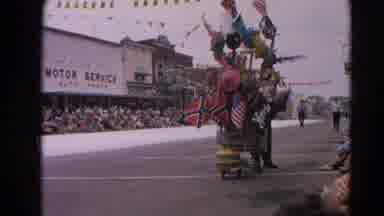 Harvard Illinois USA (1964): Small Town Together Celebrating At Parade Waiting For