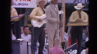 Harvard Illinois USA (1964): Band Playing For People At A Large Public Get