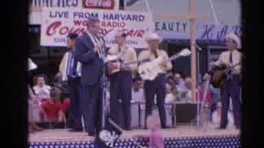 Harvard Illinois USA (1964): Street Orchestra Team Playing Instruments