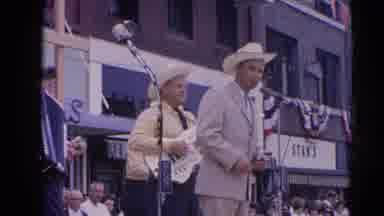 Harvard Illinois USA (1964): Men In Cowboy Hats And Suits Sing And Play
