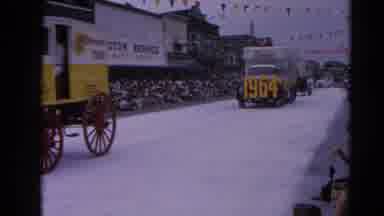 Harvard Illinois USA (1964): Parade With Horse-Drawn Carriage And Truck
