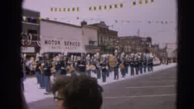 Harvard Illinois USA (1964): March Past With Drum Stick And Violin