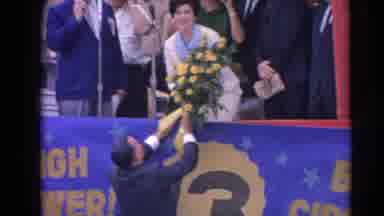 Harvard Illinois USA (1964): The Women Are Pokey On The Stage Watching On The