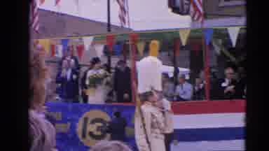 Harvard Illinois USA (1964): People Watching And Enjoying A Parade With The Pagent