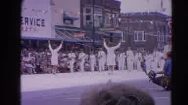 Harvard Illinois USA (1964): People Watching A Parade