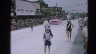 Harvard Illinois USA (1964): The Kids Are Participate In The Sports Very Talented