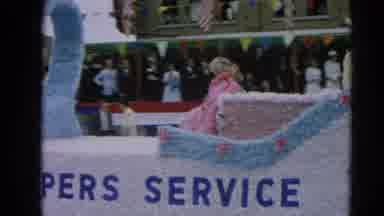 Harvard Illinois USA (1964): Princess Diary Parade Float