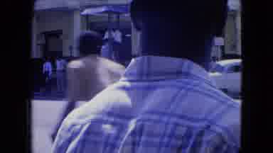 Kingston Jamaica (1964): The Traffic Police Man Is Doing Our Work In The Signal