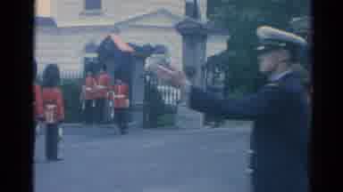 London England-1964: Changing Of The Queen's Guard In England