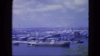 Nassau Bahamas (1964): Boats And Ships Were Landing On The Sea