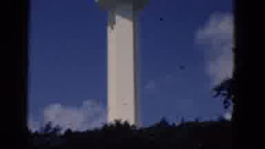 Niagra Falls Canada (1964): High Building Tower In The Middle Of A Lot Of Trees