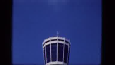 Niagra Falls Canada (1964): View Of White Tower Against Blue Sky On A Sunny Day
