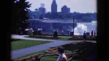 Niagra Falls Canada (1964): Family Visits City Park In Summer