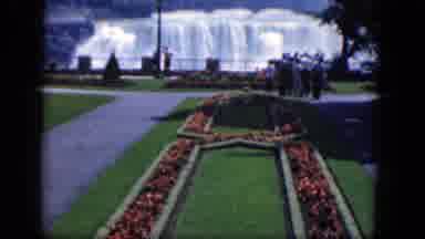 Niagra Falls Canada (1964): Home Video Looking At Niagara Falls From Outside