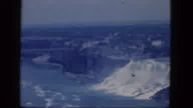 Niagra Falls Canada (1964): Amazing Birds Eye Panoramic View Of Niagara Falls From