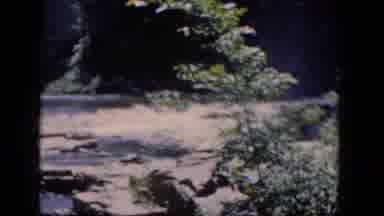 Niagra Falls Canada (1964): Small Creeks Lead Up To The Main Waterfall