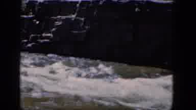 Niagra Falls Canada (1964): Rushing Waters Constantly Crashing Into Rocks With